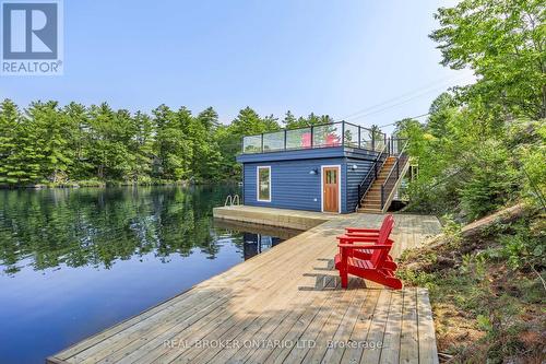 3 - 1148 South Muldrew Lake Road N, Gravenhurst, ON - Outdoor With Body Of Water With Deck Patio Veranda