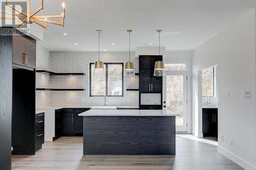 1113 Collinson Court, Kelowna, BC - Indoor Photo Showing Kitchen With Upgraded Kitchen