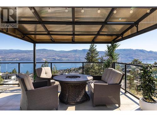 1546 Viognier Drive, West Kelowna, BC - Outdoor With Body Of Water With Deck Patio Veranda With View With Exterior