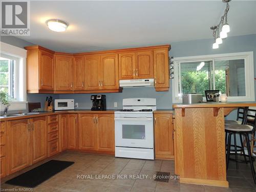 175 Napolean Street, Grey Highlands, ON - Indoor Photo Showing Kitchen With Double Sink