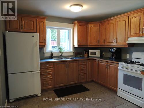 175 Napolean Street, Grey Highlands, ON - Indoor Photo Showing Kitchen With Double Sink