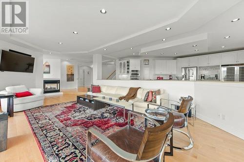 3044 Debeck Road, Naramata, BC - Indoor Photo Showing Living Room With Fireplace