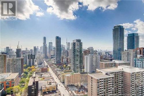 2504 - 1 Bloor Street E, Toronto (Church-Yonge Corridor), ON - Outdoor With View