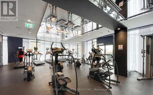 2107 - 403 Church Street, Toronto (Church-Yonge Corridor), ON - Indoor Photo Showing Gym Room