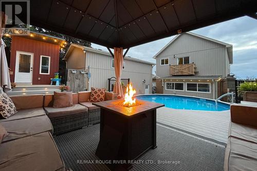 29 Keewatin Street S, Oshawa (Donevan), ON - Outdoor With Above Ground Pool With Exterior