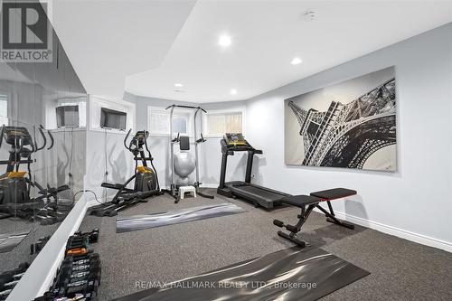 140 Bathgate Drive, Toronto, ON - Indoor Photo Showing Gym Room