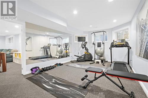 140 Bathgate Drive, Toronto (Centennial Scarborough), ON - Indoor Photo Showing Gym Room