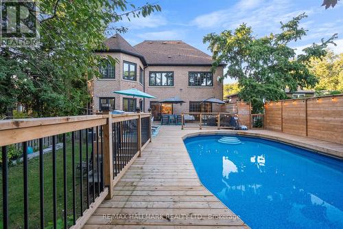 140 Bathgate Drive, Toronto (Centennial Scarborough), ON - Outdoor With In Ground Pool With Deck Patio Veranda With Backyard With Exterior