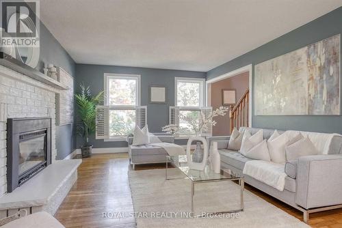 50 Bechtel Street, Cambridge, ON - Indoor Photo Showing Living Room With Fireplace