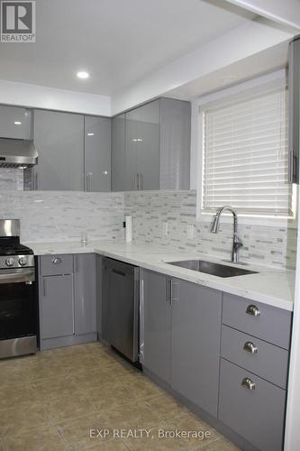 33 Hampton Place, Kitchener, ON - Indoor Photo Showing Kitchen With Upgraded Kitchen