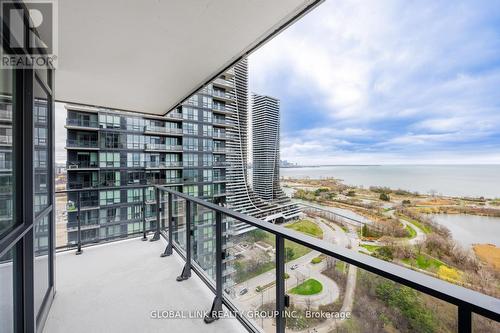 2901 - 2212 Lakeshore Boulevard W, Toronto (Mimico), ON - Outdoor With Balcony With View