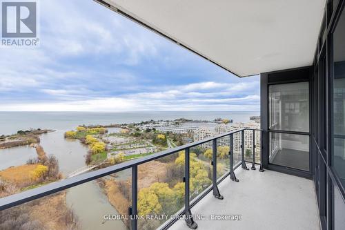 2901 - 2212 Lakeshore Boulevard W, Toronto (Mimico), ON - Outdoor With Body Of Water With Balcony With View With Exterior