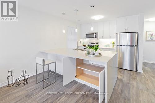 2 - 391 Royal York Road, Toronto (Mimico), ON - Indoor Photo Showing Kitchen With Double Sink With Upgraded Kitchen