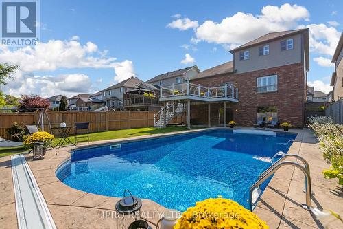 19 Westra Drive, Guelph, ON - Outdoor With In Ground Pool With Deck Patio Veranda With Backyard