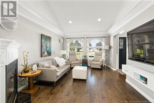 2683 Acadie Road, Cap-Pelé, NB - Indoor Photo Showing Living Room With Fireplace