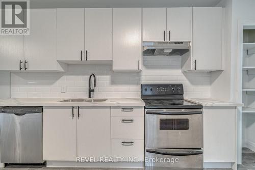 27 Grove Street, Hamilton (Corktown), ON - Indoor Photo Showing Kitchen With Double Sink