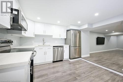 197 Green Road, Stoney Creek, ON - Indoor Photo Showing Kitchen With Stainless Steel Kitchen