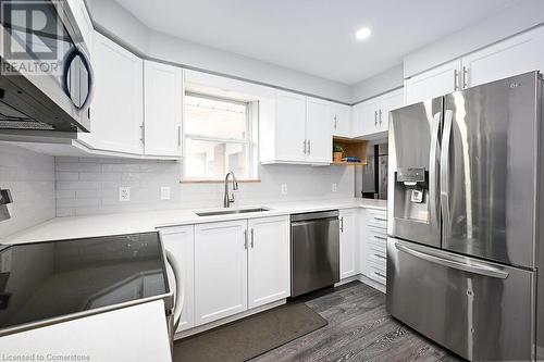 197 Green Road, Stoney Creek, ON - Indoor Photo Showing Kitchen With Stainless Steel Kitchen