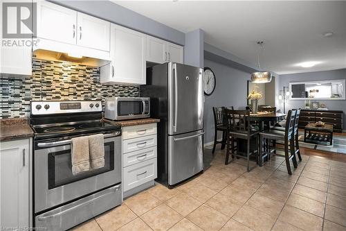 1328 Upper Sherman Avenue Unit# 6, Hamilton, ON - Indoor Photo Showing Kitchen With Stainless Steel Kitchen With Upgraded Kitchen