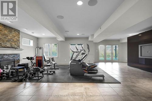 465 Eagletrace Drive, London, ON - Indoor Photo Showing Gym Room