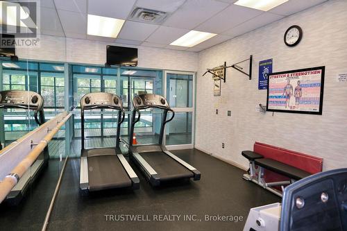 2102 - 4450 Tucana Court, Mississauga (Hurontario), ON - Indoor Photo Showing Gym Room