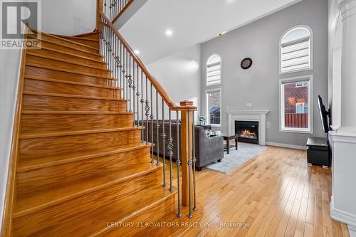 4 Silvershadow Terrace, Brampton, ON - Indoor Photo Showing Other Room With Fireplace