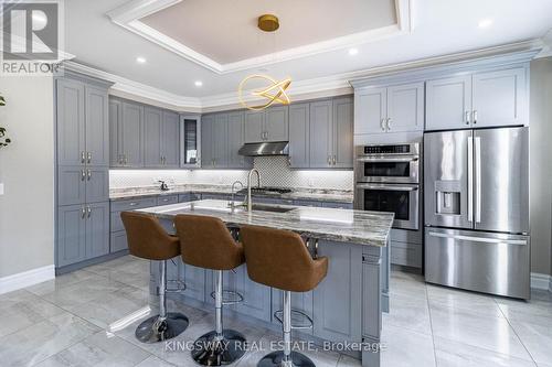 166 Bronson Terrace, Milton (Ford), ON - Indoor Photo Showing Kitchen With Upgraded Kitchen