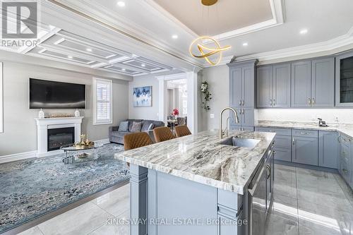 166 Bronson Terrace, Milton (Ford), ON - Indoor Photo Showing Kitchen With Upgraded Kitchen