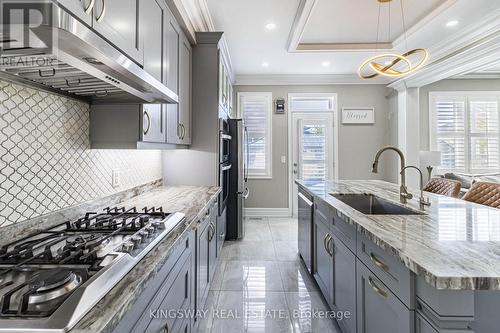 166 Bronson Terrace, Milton (Ford), ON - Indoor Photo Showing Kitchen With Upgraded Kitchen