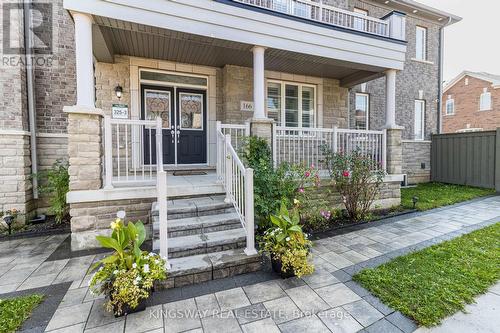 166 Bronson Terrace, Milton (Ford), ON - Outdoor With Deck Patio Veranda With Facade