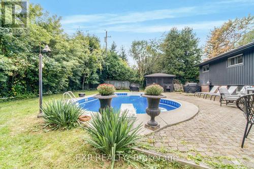 111 Oneida Boulevard, Hamilton (Ancaster), ON - Outdoor With In Ground Pool