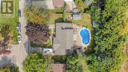 111 Oneida Boulevard, Hamilton, ON - Outdoor With In Ground Pool With View