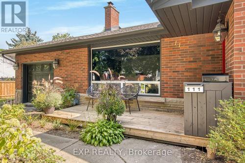 111 Oneida Boulevard, Hamilton, ON - Outdoor With Deck Patio Veranda With Exterior