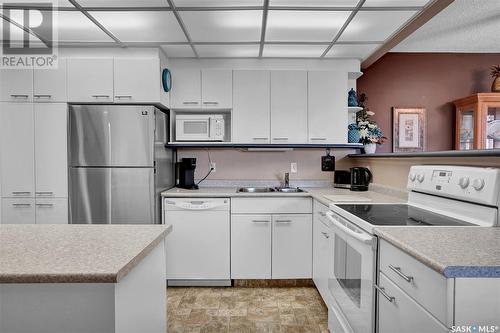 608 525 3Rd Avenue N, Saskatoon, SK - Indoor Photo Showing Kitchen With Double Sink