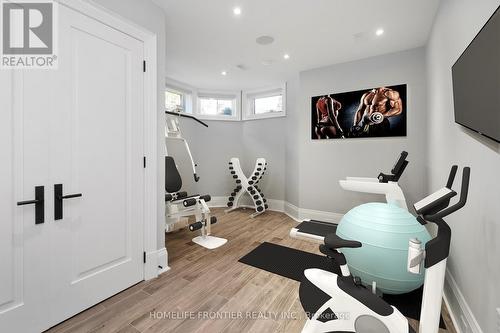 8 Vesta Drive, Toronto, ON - Indoor Photo Showing Gym Room