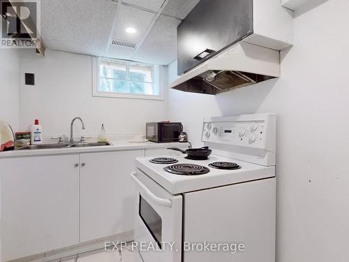 40 Adanac Drive, Toronto (Cliffcrest), ON - Indoor Photo Showing Kitchen With Double Sink