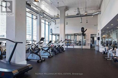 608 - 2212 Lakeshore Boulevard W, Toronto (Mimico), ON - Indoor Photo Showing Gym Room