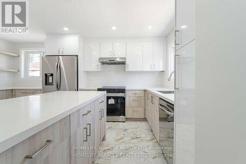 20 Helmsdale Crescent, Toronto, ON - Indoor Photo Showing Kitchen With Stainless Steel Kitchen With Upgraded Kitchen