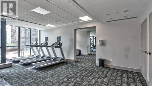 902 - 75 Eglinton Avenue W, Mississauga (Hurontario), ON - Indoor Photo Showing Gym Room