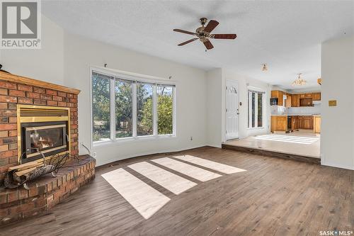 Enyr Land & Equestrian Estate, Corman Park Rm No. 344, SK - Indoor Photo Showing Living Room With Fireplace