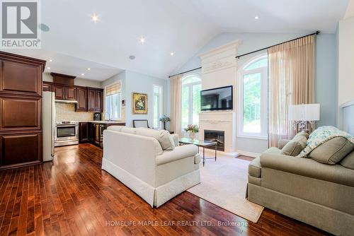 5963 6Th Line, New Tecumseth, ON - Indoor Photo Showing Living Room With Fireplace