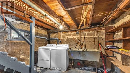 BASEMENT LAUNDRY - 44 Craig Street, London, ON - Indoor Photo Showing Laundry Room