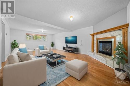 233 Sarah Street, Carleton Place, ON - Indoor Photo Showing Living Room With Fireplace