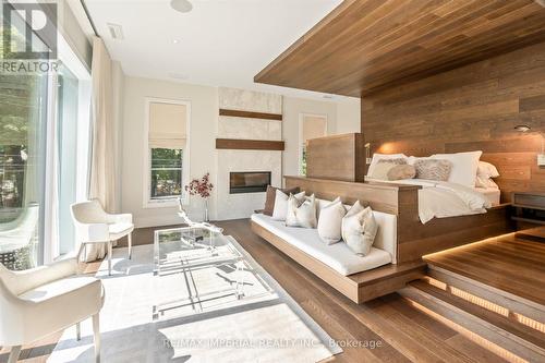 263 Dawlish Avenue, Toronto, ON - Indoor Photo Showing Living Room With Fireplace