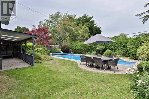 32 Dorcot Avenue, Toronto (Bendale), ON - Outdoor With In Ground Pool With Backyard