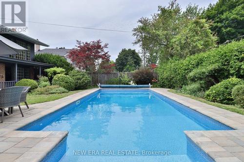 32 Dorcot Avenue, Toronto, ON - Outdoor With In Ground Pool With Backyard