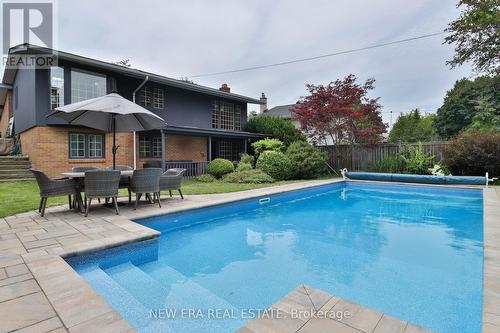 32 Dorcot Avenue, Toronto (Bendale), ON - Outdoor With In Ground Pool With Backyard