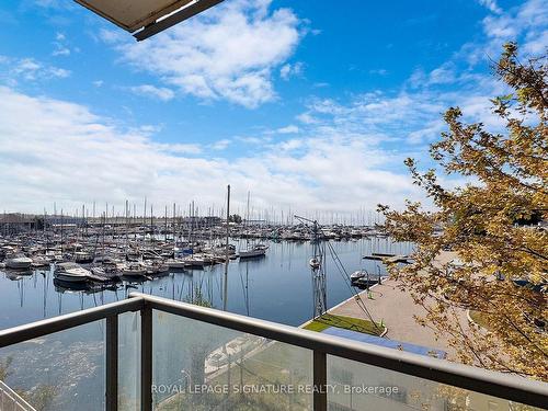 323-90 Stadium Rd, Toronto, ON - Outdoor With Body Of Water With Balcony With View