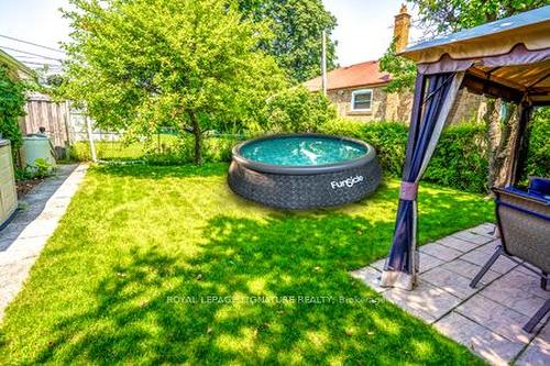 15 Inniswood Dr, Toronto, ON - Outdoor With Above Ground Pool With Backyard