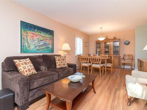 201-10016 Third St, Sidney, BC - Indoor Photo Showing Living Room